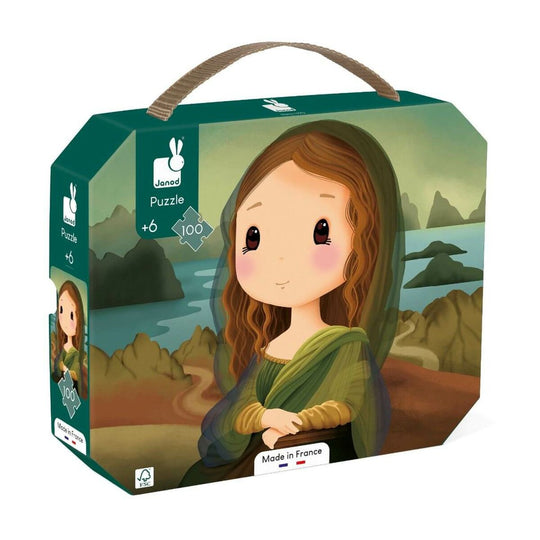 Janod 100 Palan Palapeli Mona Lisa