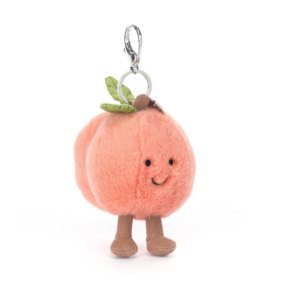 Jellycat Amuseables Peach Bag Charm Avainperä
