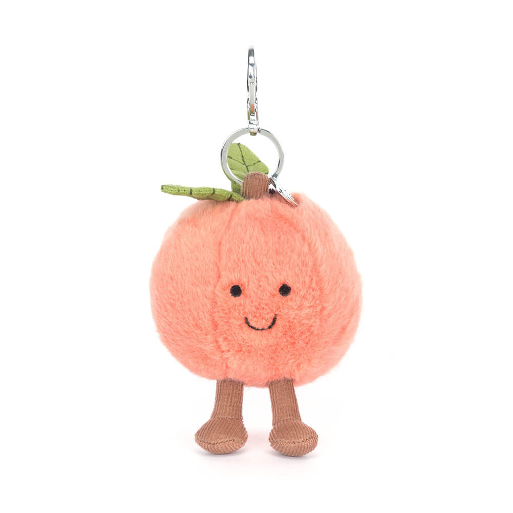Jellycat Amuseables Peach Bag Charm Avainperä