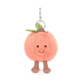 Jellycat Amuseables Peach Bag Charm Avainperä