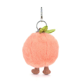 Jellycat Amuseables Peach Bag Charm Avainperä