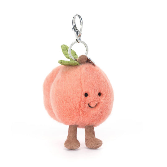 Jellycat Amuseables Peach Bag Charm Avaimenperä