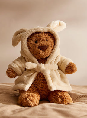 Jellycat Bartholomew Karhu/Nalle Kylpytakissa Pehmolelu