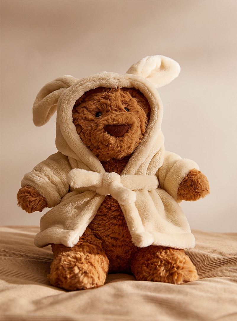 Jellycat Bartholomew Karhu/Nalle Kylpytakissa Pehmolelu