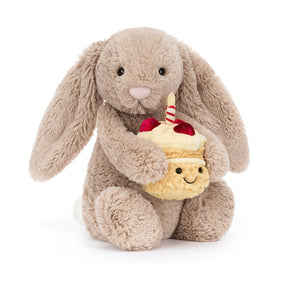 Jellycat Bashful Bunny Birthday Pehmolelu 30 cm
