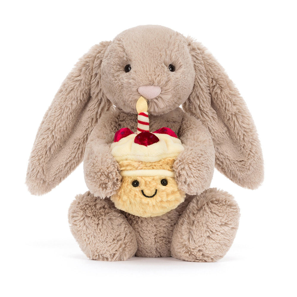 Jellycat Bashful Bunny Birthday Pehmolelu 30 cm