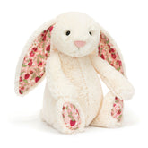 Jellycat Bashful Bunny Blossom Cream Pupu Pehmolelu 31 cm