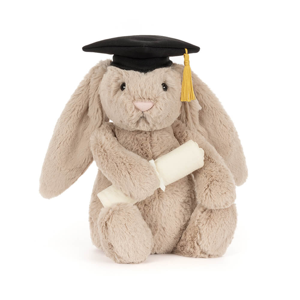 Jellycat Bashful Bunny Graduation Valmistujaispupu 30cm