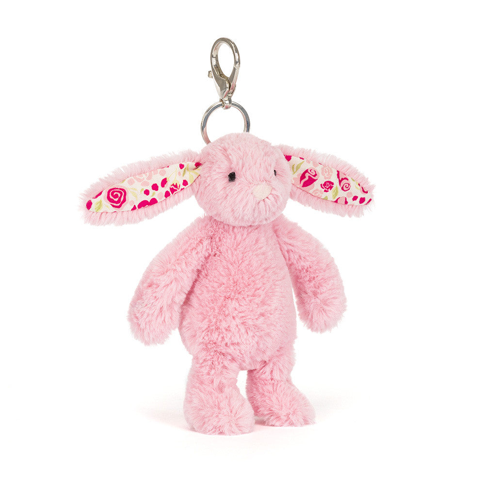 Jellycat Bashful Bunny Vaaleanpunainen Pupu Avaimenperä/Maskotti 18cm