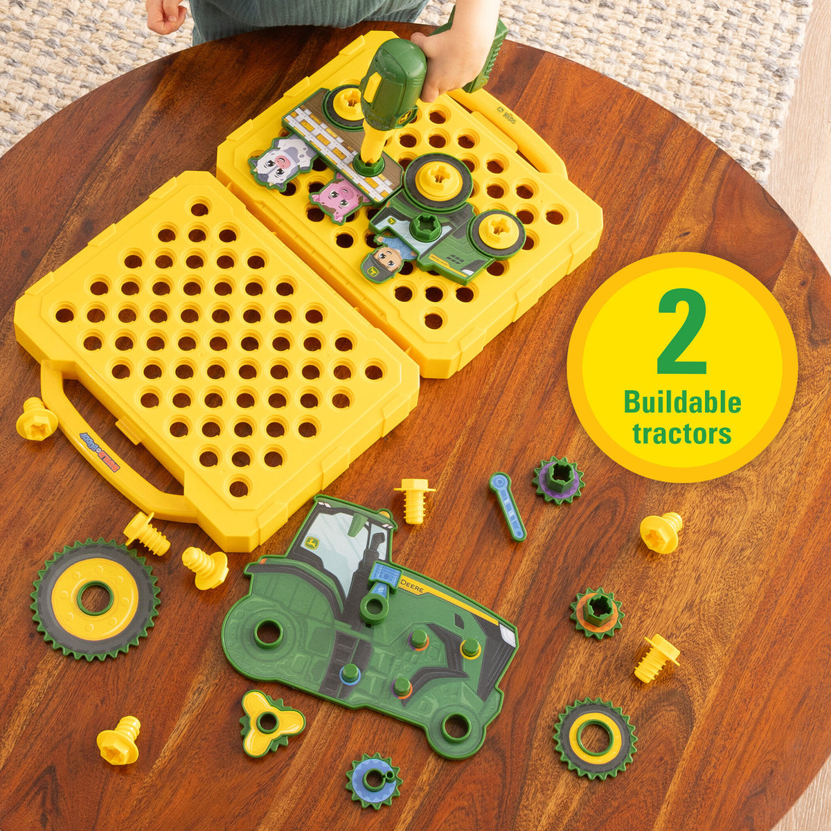 John Deere Build-A-Buddy Activity Board and Drill Aktiviteettilauta ja Pora