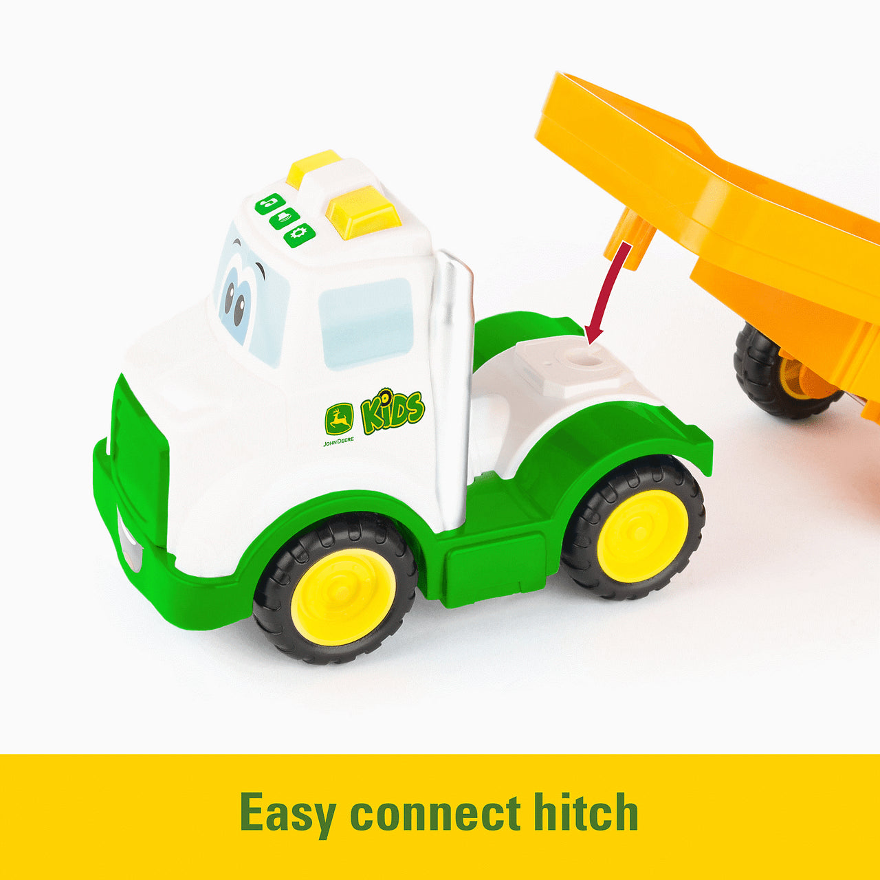 John Deere Farmin' Friends Hauling Set Traktori ja Kuljetusauto 