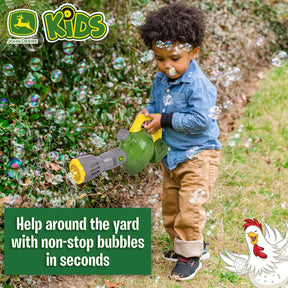 John Deere Kids Saippuakuplakone/Lehtipuhallin ja Täyttökannu