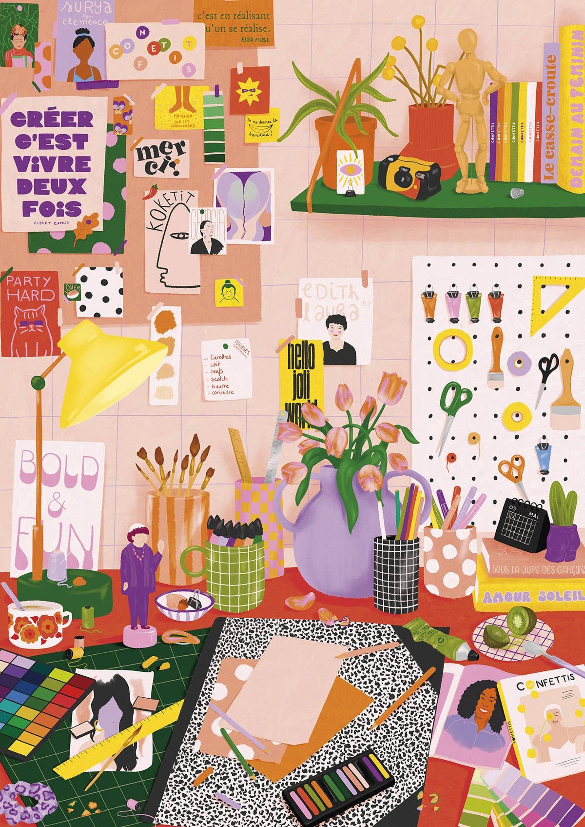 Jour Ferie Felt On Your Hands 500 Palan Palapeli 