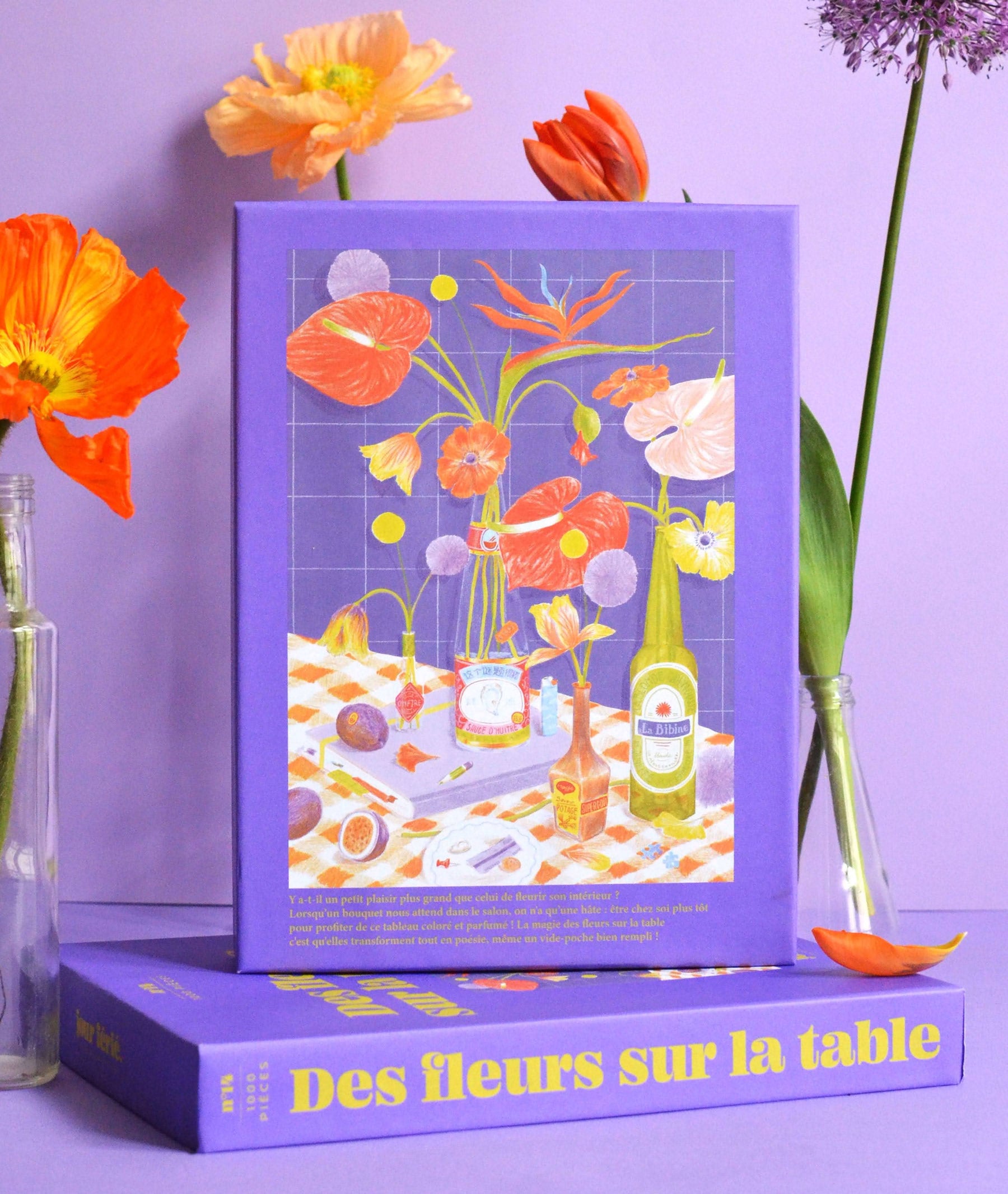 Jour Ferie Flowers On The Table 500 Palan Palapeli 