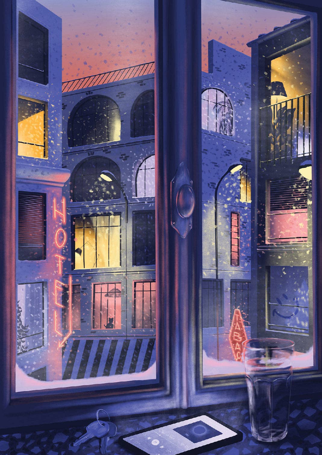 Jour Ferie The Falling Snow 1000 Palan Palapeli