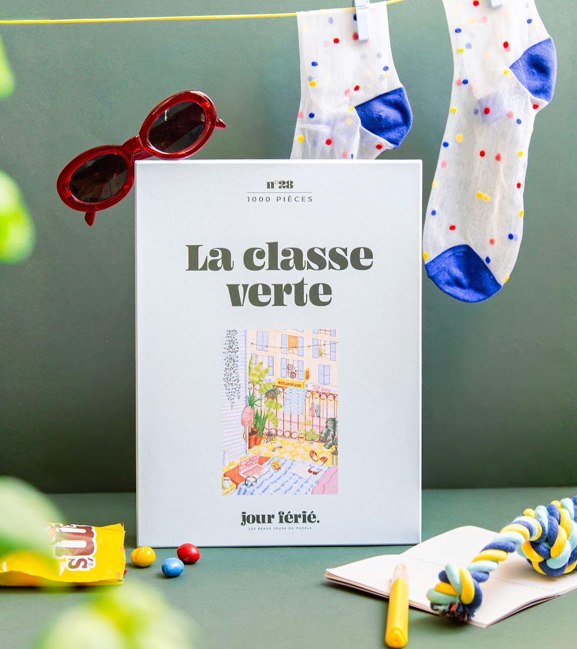 Jour Ferie The Green Class 1000 Palan Palapeli 
