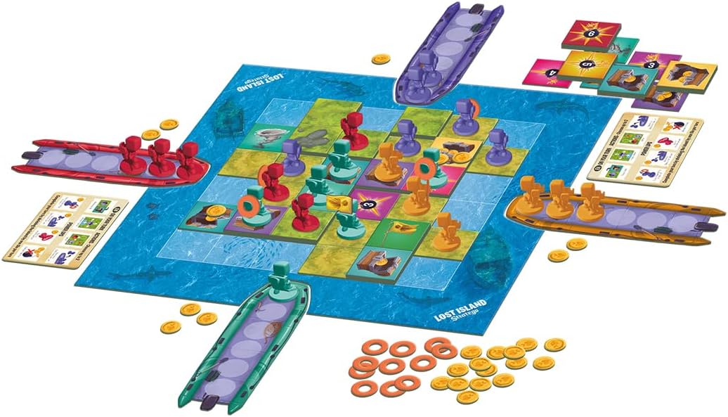 Jumbo Lost Island Stratego Peli