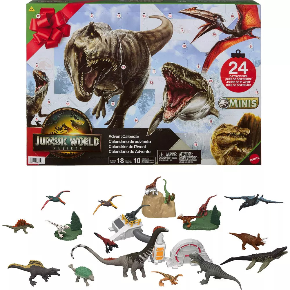 Jurassic World Rebirth Joulukalenteri 2025