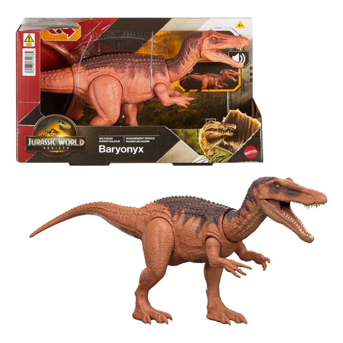 Jurassic World Rebirth Wild Roar Baryonyx