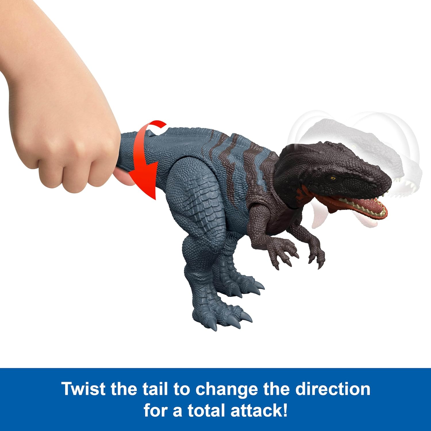 Jurassic World Wild Roar Abelisaurus Äänillä