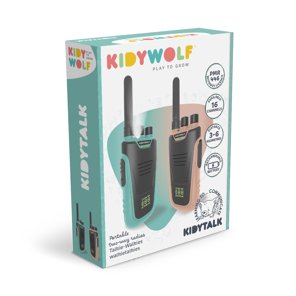 KidyWolf Lasten Radiopuhelimet