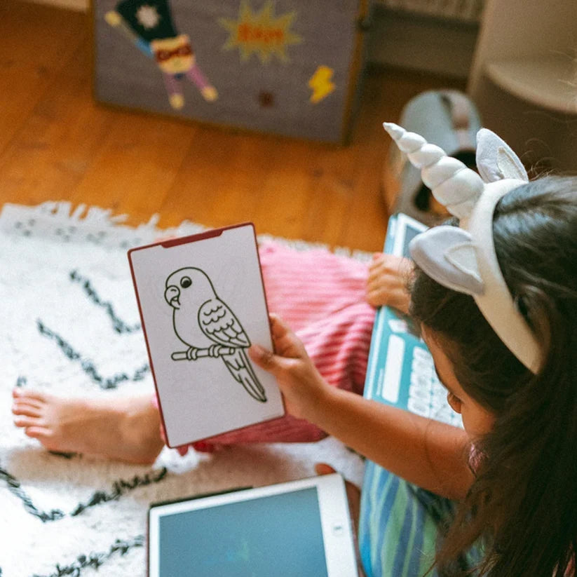KidyWolf Mini LCD Piirustustaulu Kotieläimet