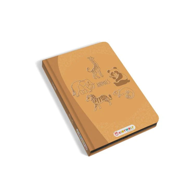 KidyWolf Mini LCD Piirustustaulu/Piirtämisen Opettelu Eläimet