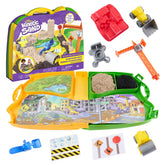 Kinetic Sand Construction Zone Työmaa Taikahiekka Leikkisetti
