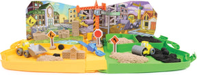 Kinetic Sand Construction Zone Työmaa Taikahiekka Leikkisetti
