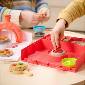 Kinetic Sand SquishPizza Taikahiekka Leikkisetti