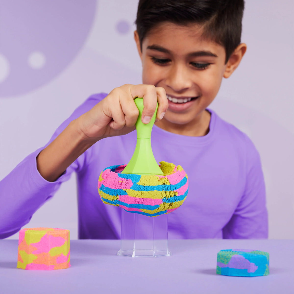 Kinetic Sand Squish N' Create Taikahiekka Leikkisetti