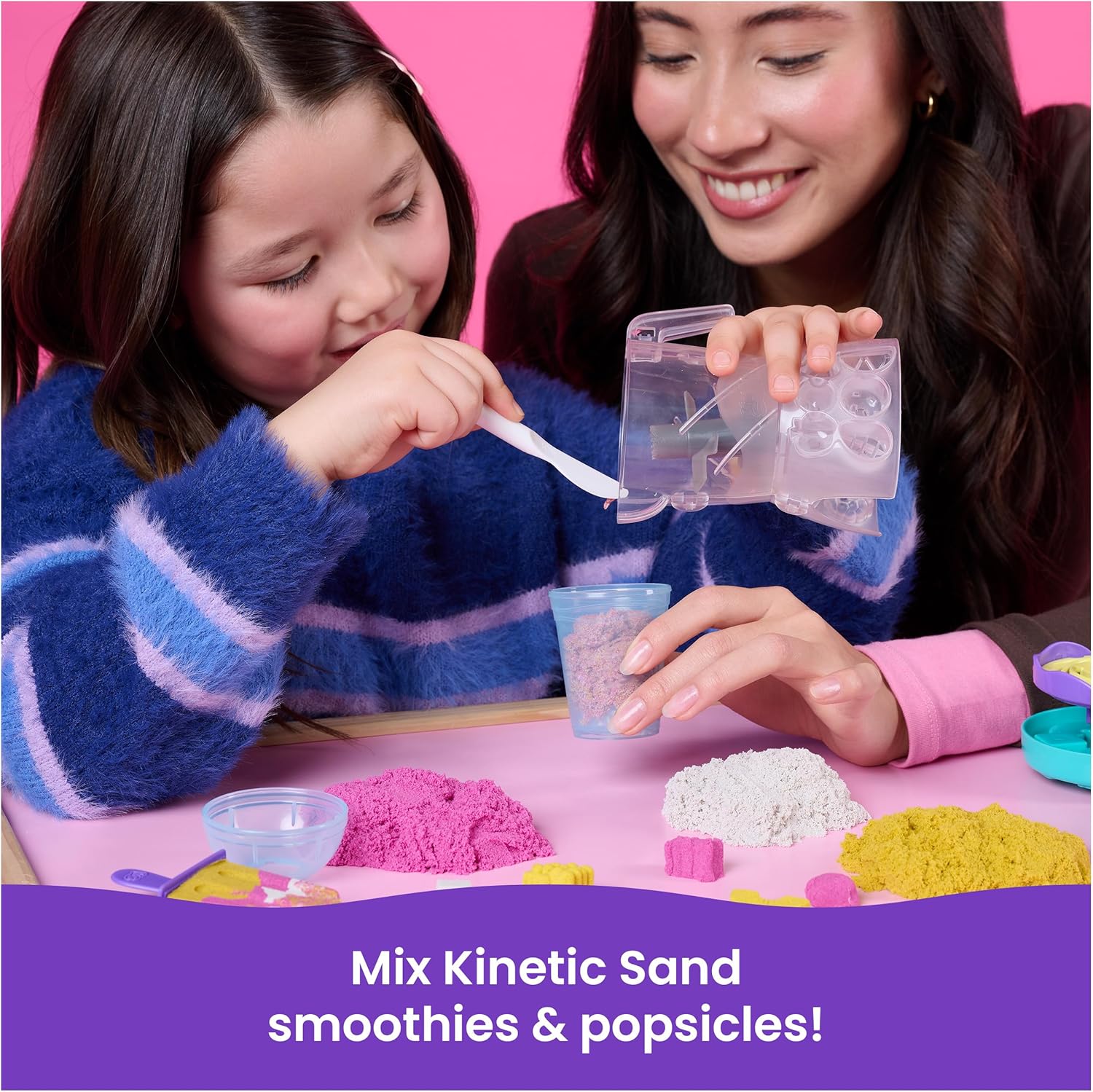 Kinetic Sand Taikahiekka Smoothie Mixer