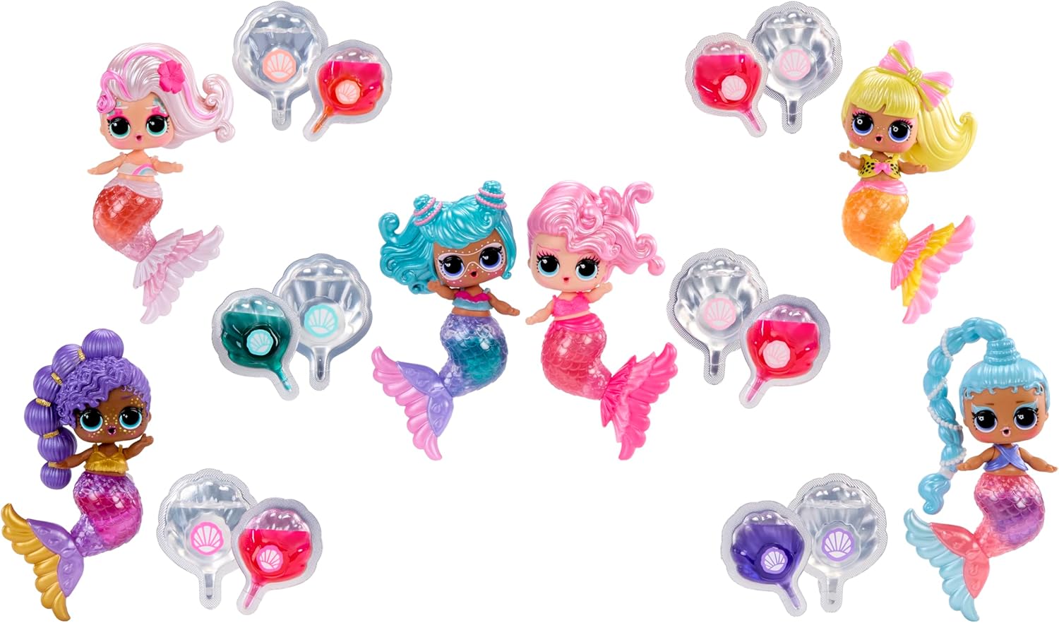 L.O.L. Mermaids! Makeover Magic Tots Yllätyspallo