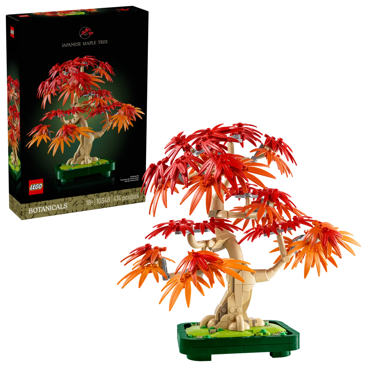 LEGO 10348 Punalehtinen Japaninvaahtera-Bonsaipuu