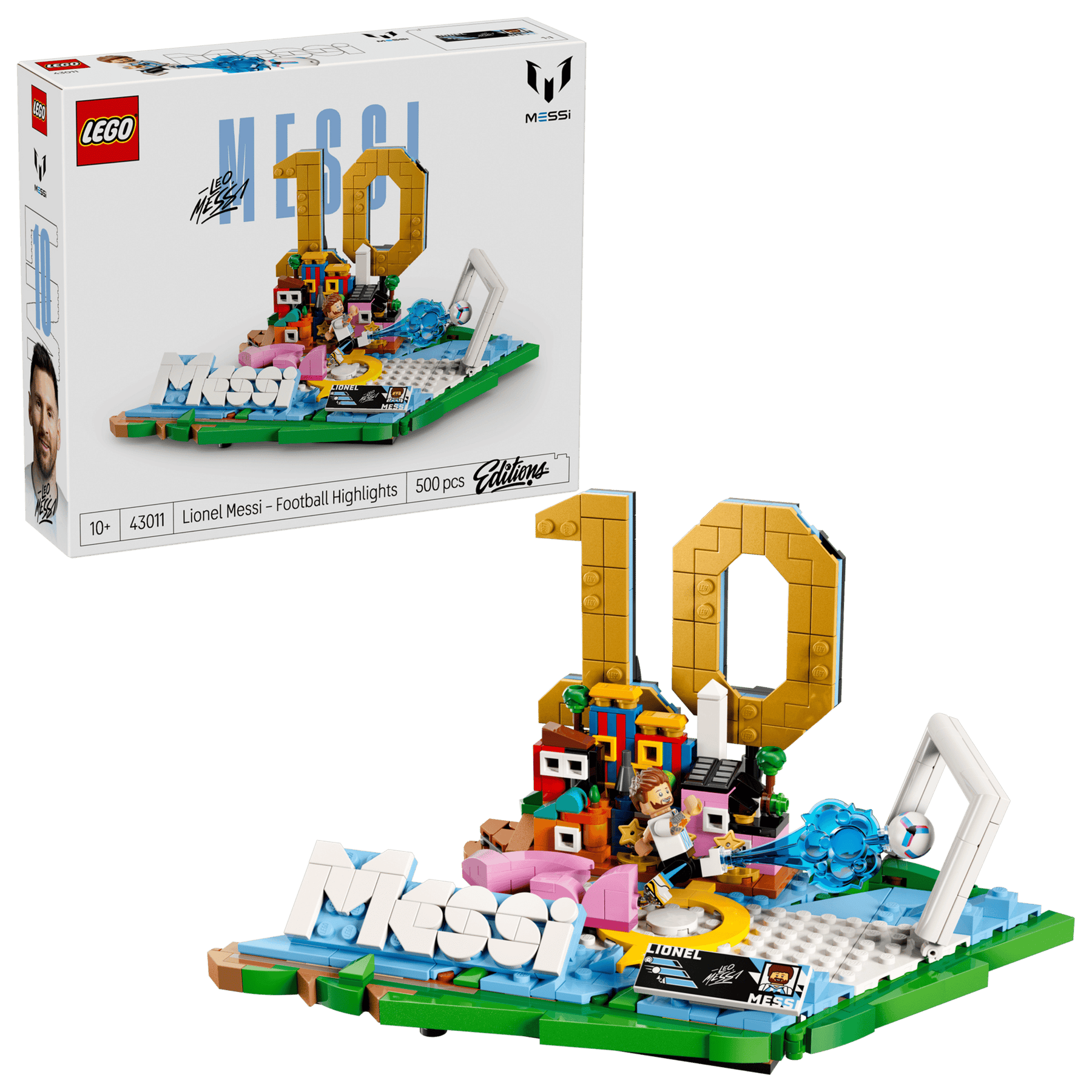 LEGO 43011 Lionel Messi – Jalkapallon Tähtihetket