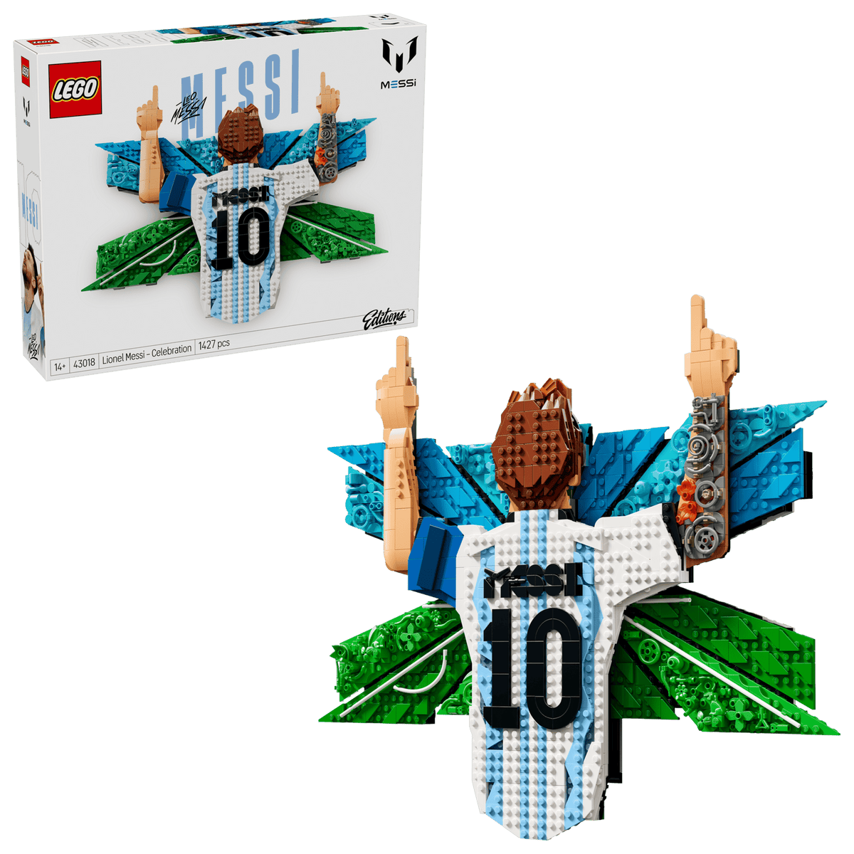 LEGO 43018 Lionel Messi – Tuuletus