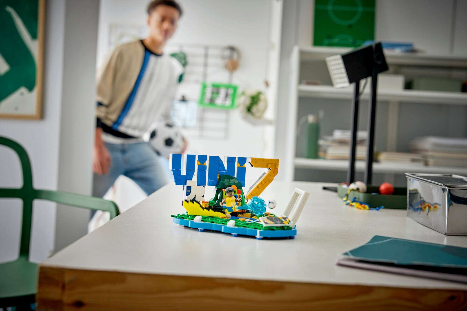 LEGO 43027 Vini Jr. – Jalkapallon Tähtihetket