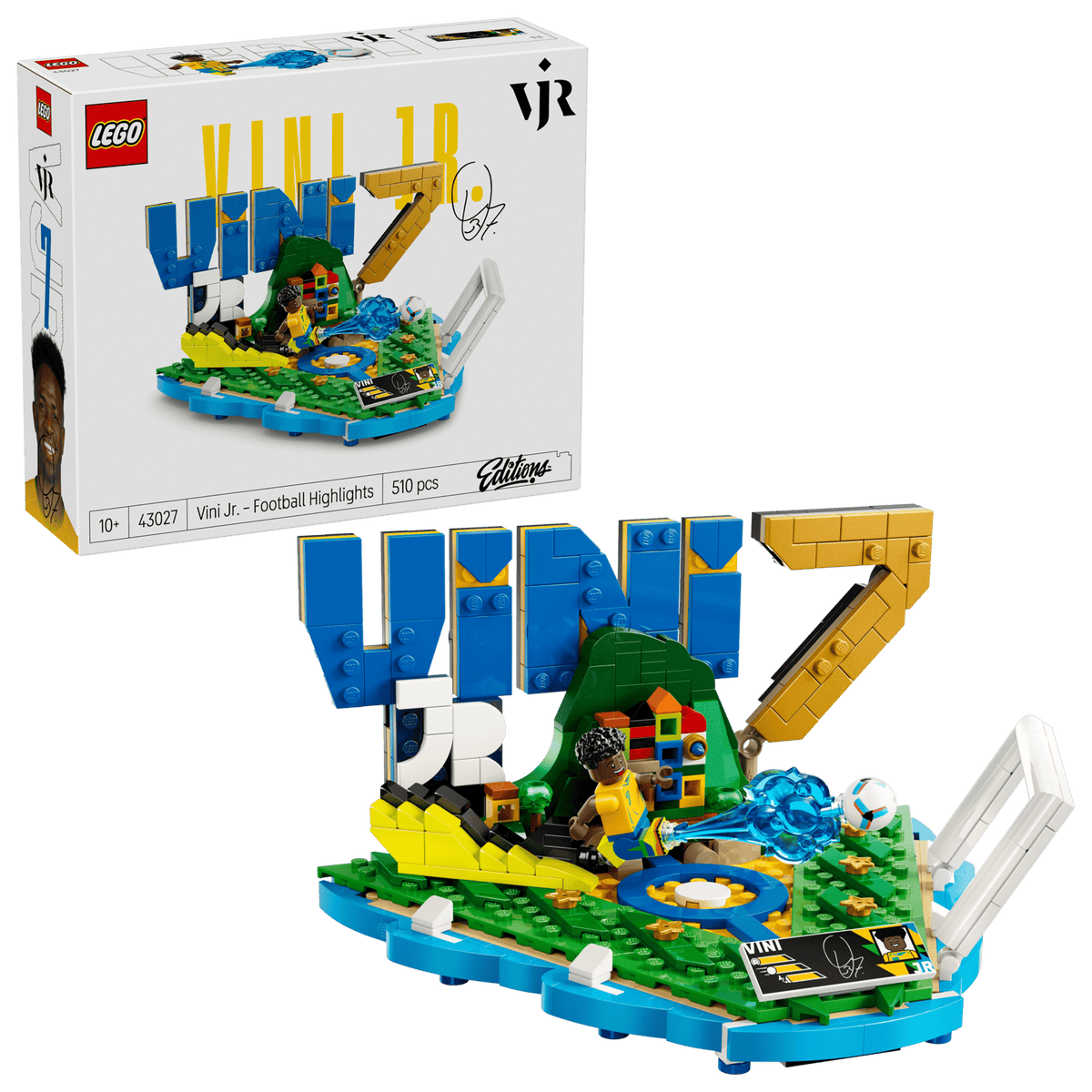 LEGO 43027 Vini Jr. – Jalkapallon Tähtihetket