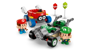 LEGO 72034 Mario Kart™ – Baby Mario Vastaan Baby Luigi
