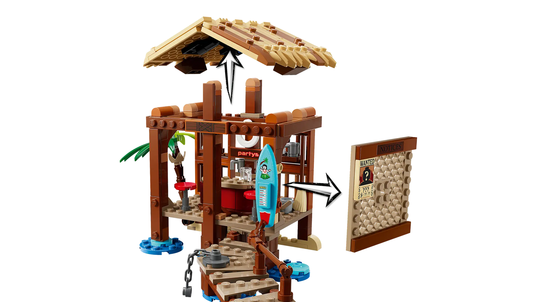 LEGO 75636 One Piece Tuulimyllykylän Mökki