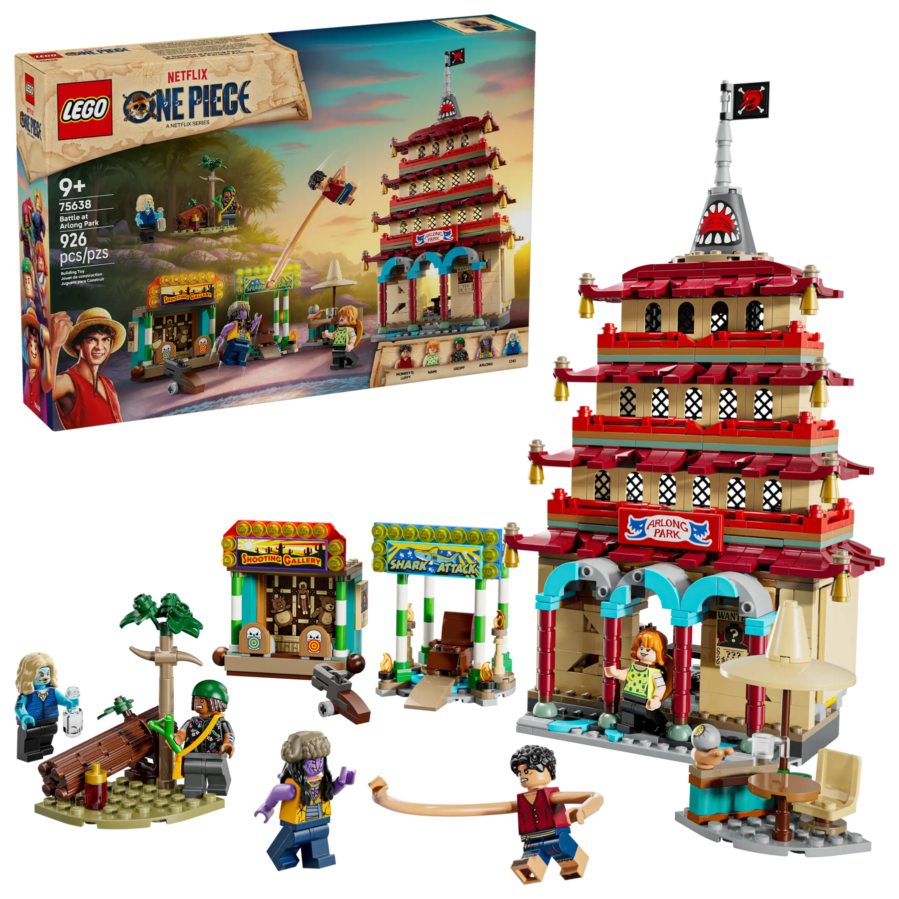 LEGO 75638 One Piece Taistelu Arlong Parkissa