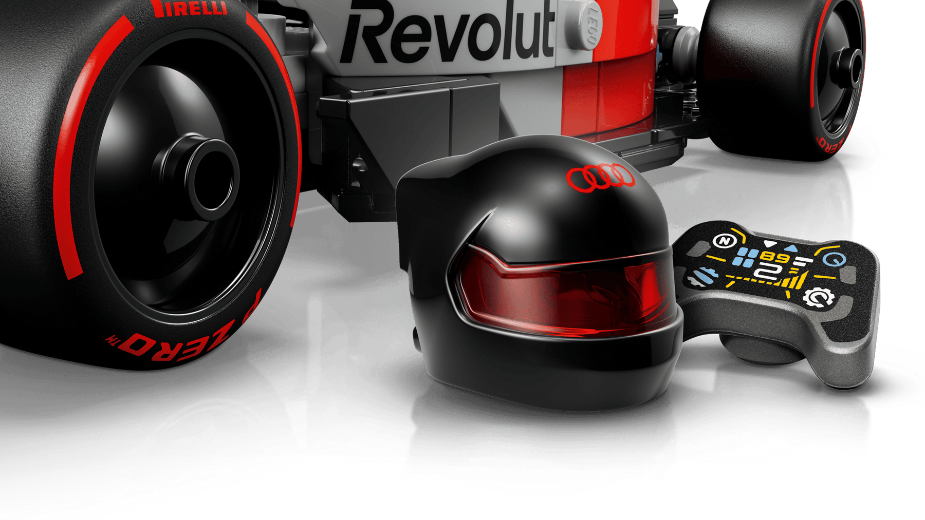 LEGO 77259 Speed Champions Audi Revolut F1 Team R26 ‑kilpa-auto
