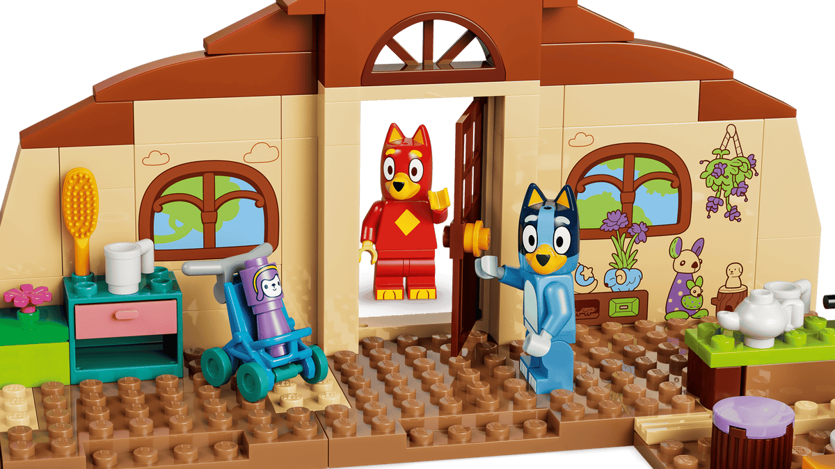 LEGO Bluey 11221 Rasse ja Tuuri Koulussa