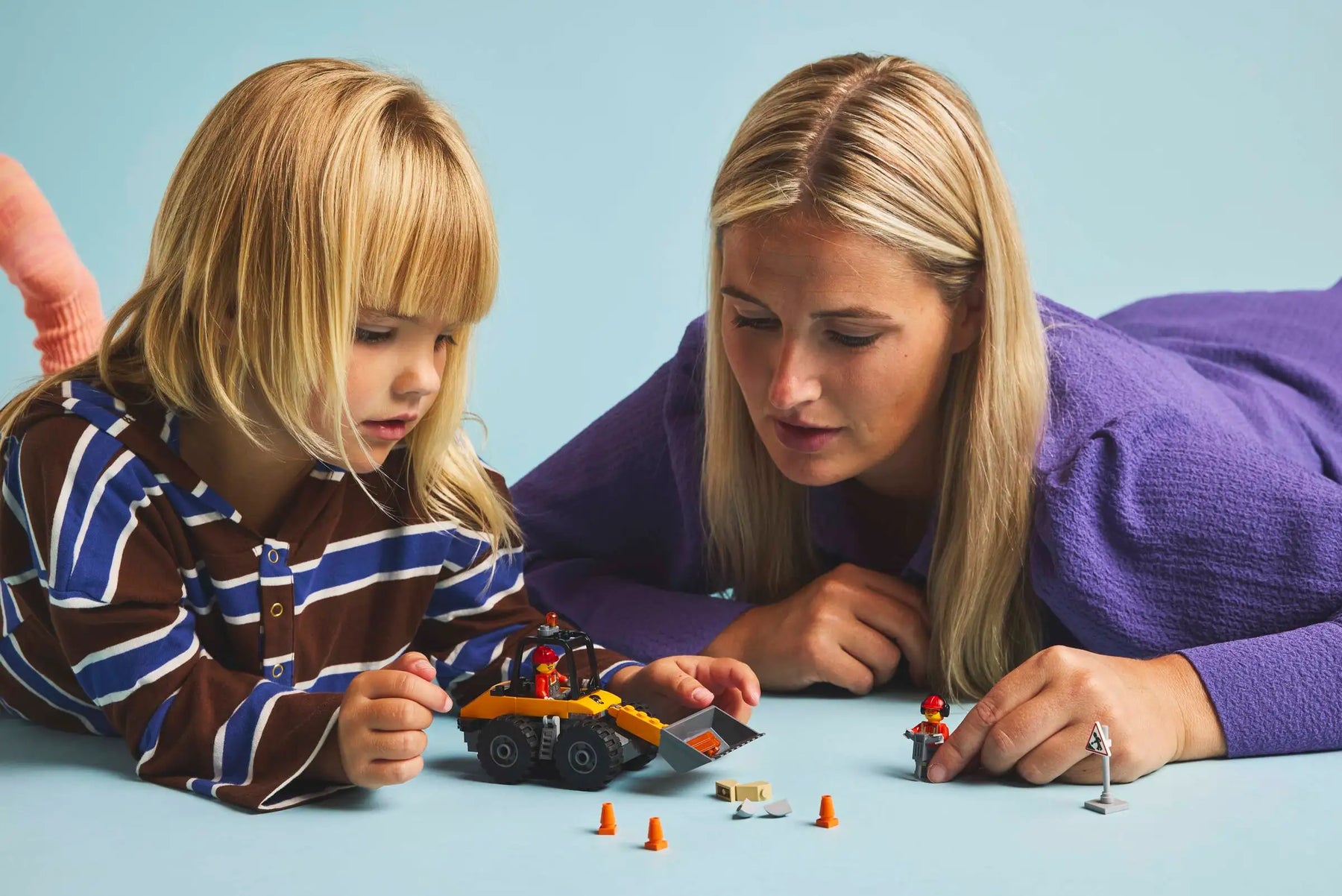 LEGO City 60450 Keltainen Pyöräkuormaaja