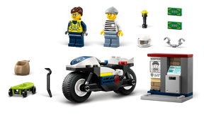 LEGO City 60455 Takaa-ajo Poliisimoottoripyörällä
