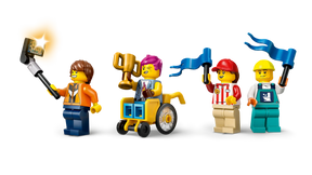 LEGO City 60460 Ei rajoja: Kilpa-autojen Ramppirata