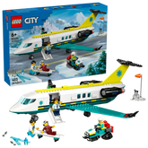 LEGO City 60465 Pelastuslaitoksen Ambulanssilentokone