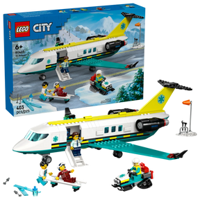 LEGO City 60465 Pelastuslaitoksen Ambulanssilentokone