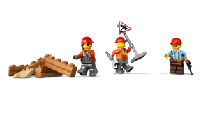 LEGO City 60466 Keltainen Puskutraktori