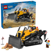LEGO City 60466 Keltainen Puskutraktori